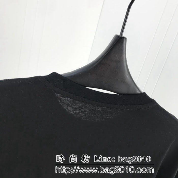 BALENCIAGA巴黎世家 19ss 麥穗雙B短袖 定制面料 七色可選百搭款 男女同款 ydi2469